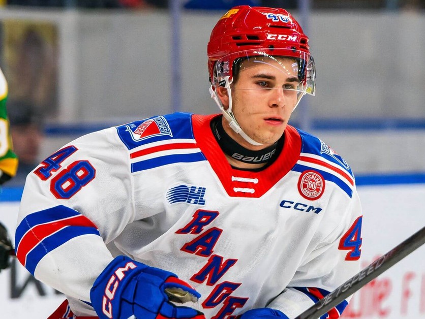 Filip Mešár v drese Kitcheneru Rangers.