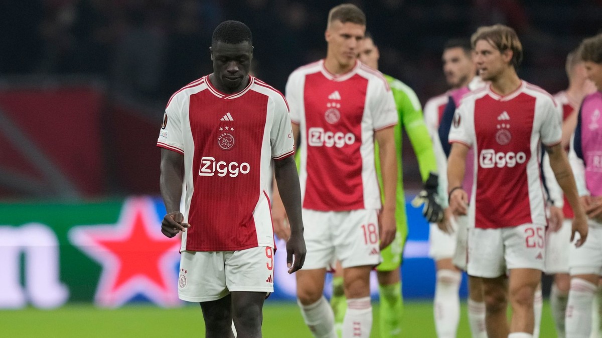 Futbalisti Ajaxu Amsterdam.
