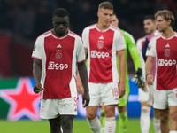 Futbalisti Ajaxu Amsterdam.
