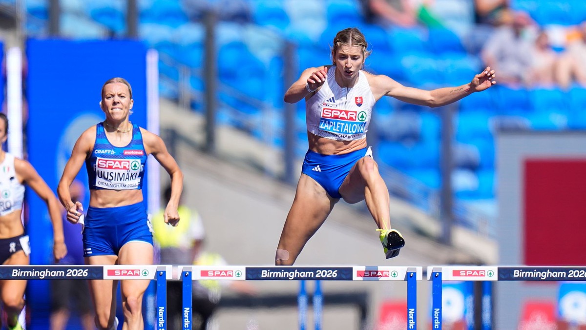 Slovenská atlétka Emma Zapletalová.