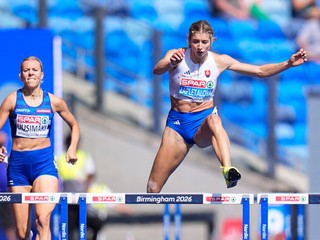 Slovenská atlétka Emma Zapletalová.