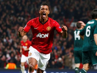 Nani v drese Manchestru United