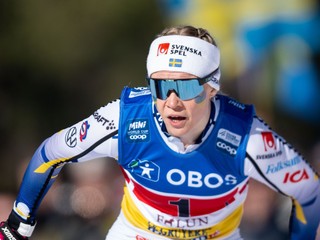 Švédska reprezentantka v behu na lyžiach Jonna Sundlingová.
