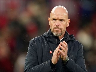 Tréner Erik ten Hag.