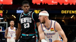 Fotka zo zápasu Oklahoma City Thunder - Memphis Grizzlies.