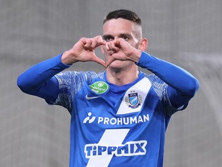 Slovenský futbalista Róbert Polievka.