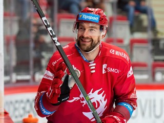 Tomáš Marcinko v drese HC Oceláři Třinec.