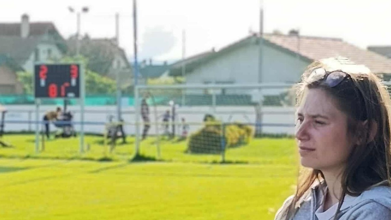 Dominika Oravcová, trénerka TJ Ďumbier Uhorská Ves.