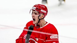 Adam Ružička v drese HC Spartak Moskva.