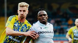 Momentka zo zápasu Zlín - Plzeň