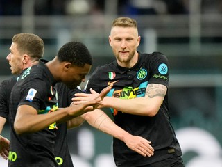 Futbalisti Interu Miláno aj so slovenským obrancom Milanom Škriniarom.