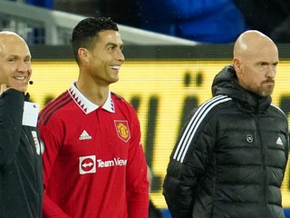 Cristiano Ronaldo a Erik ten Hag.