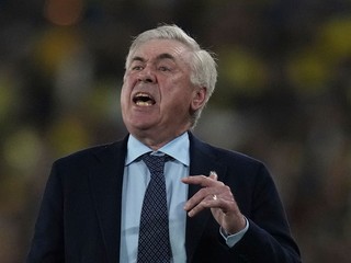 Tréner brazílskej futbalovej reprezentácie Carlo Ancelotti.
