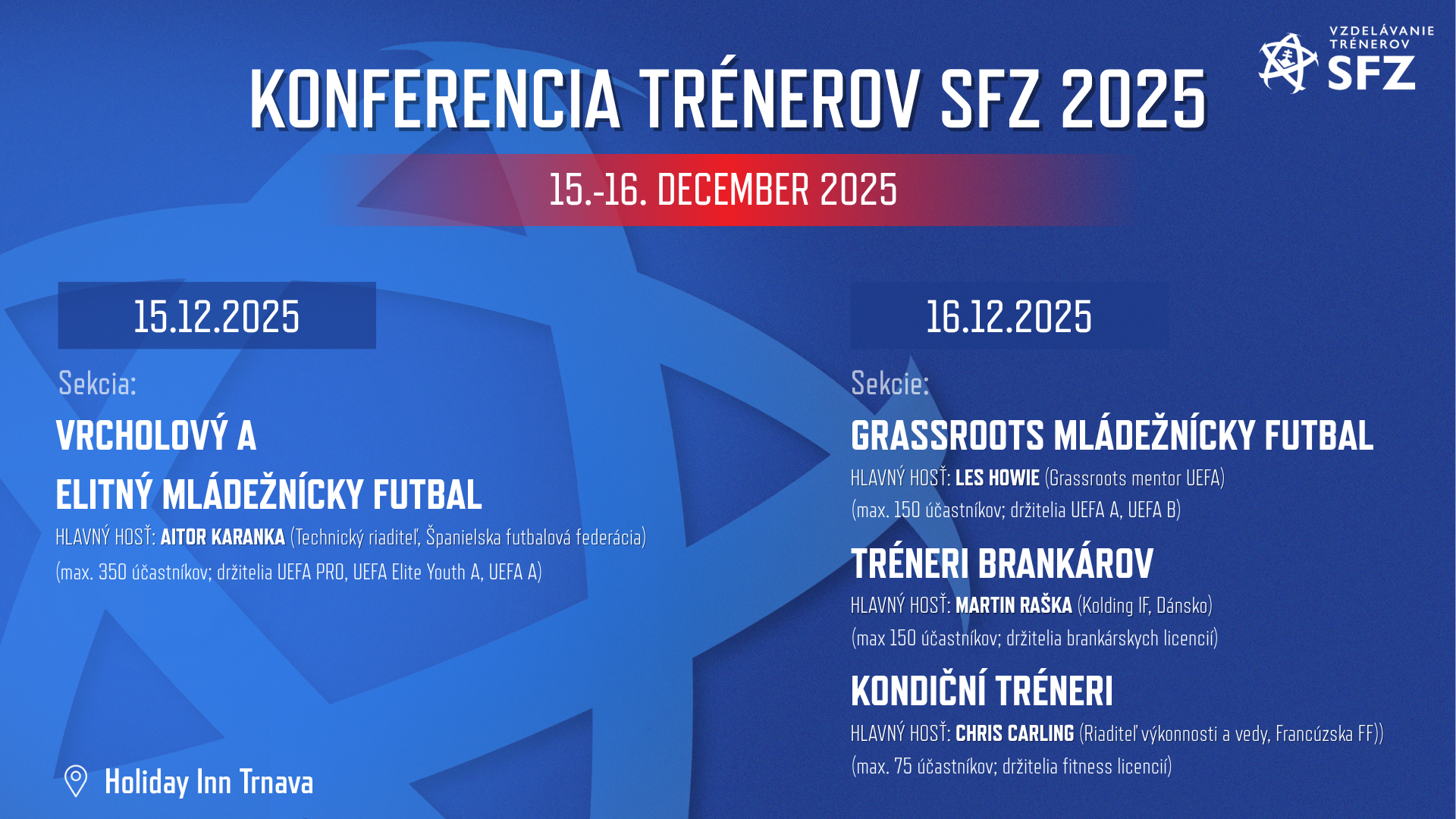 Konferencia trénerov - Program – landscape - Konferencia trénerov SFZ 2025 overview - landscape.png