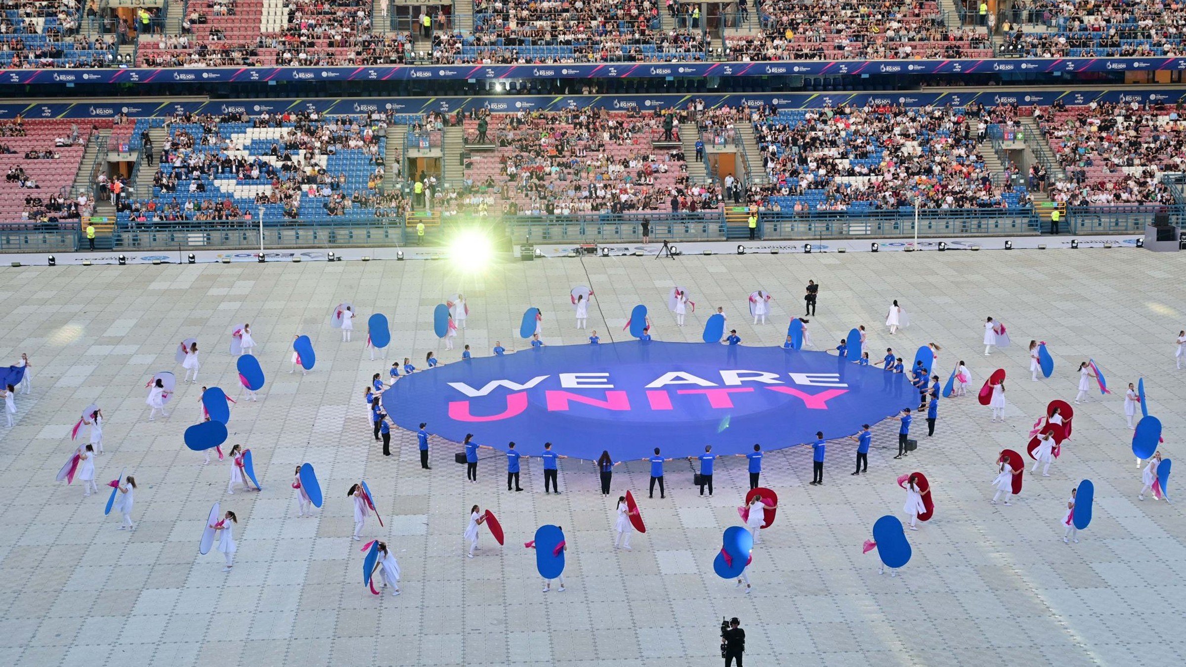 Záverečný ceremoniál Európskych hier v Krakove.