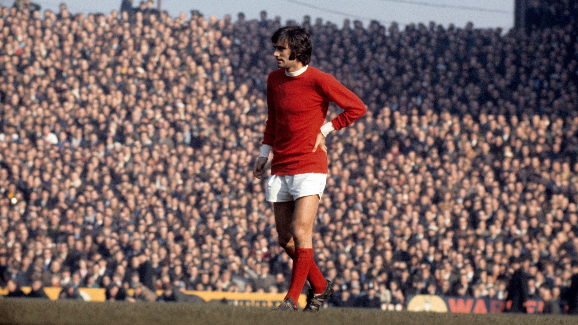 George Best v drese Manchester United v roku 1969.
