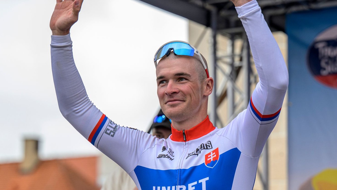 Slovenský pretekár Lukáš Kubiš z tímu Unibet Tietema Rockets.