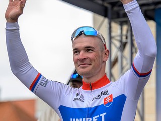 Slovenský pretekár Lukáš Kubiš z tímu Unibet Tietema Rockets.