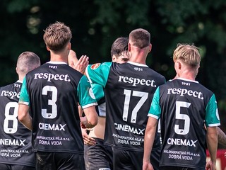 Futbalisti OFK Dynamo Malženice.