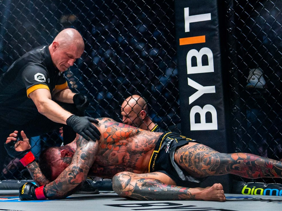 Bartl po ukončení duelu.