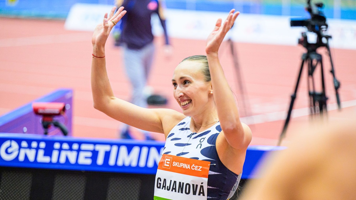 Slovenská reprezentantka Gabriela Gajanová.