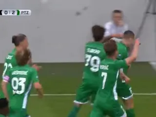 Radosť hráčov Petržalky.