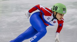 Slovenská reprezentantka v šortreku Lea Popovičová.