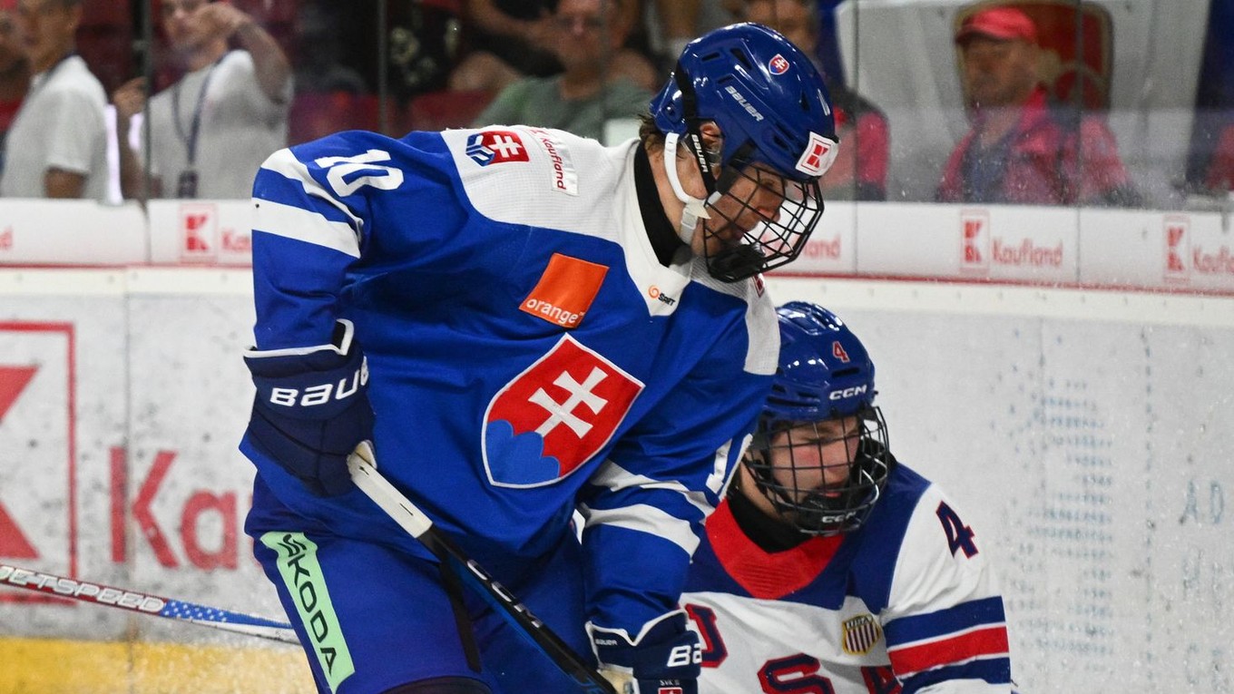 Oliver Ozogány v drese Slovenska. 