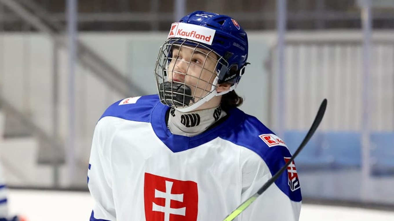 Ján Chovan na MS v hokeji do 20 rokov 2025.