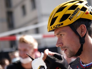 Slovinský cyklista Primož Roglič z tímu Jumbo-Visma. 