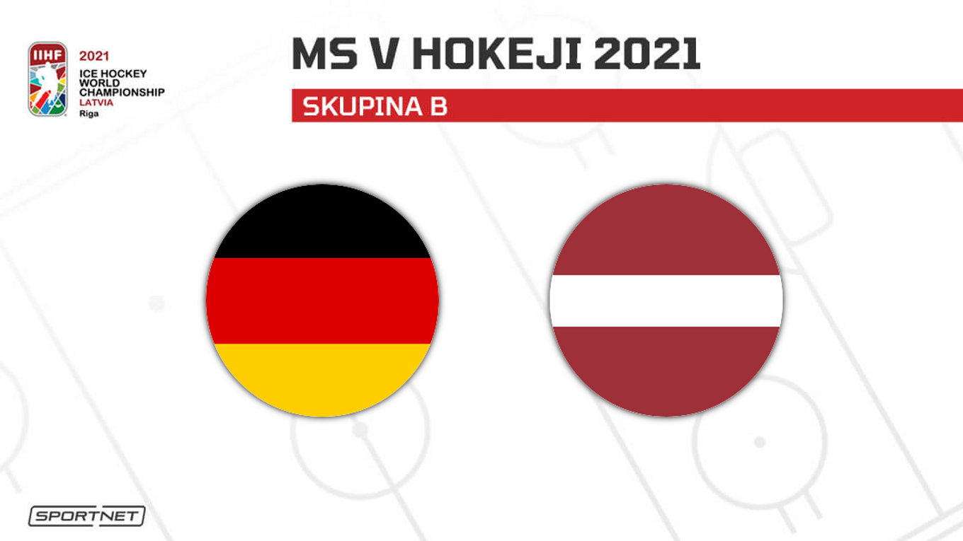 Nemecko vs. Lotyšsko: ONLINE prenos zo zápasu na MS v hokeji 2021 dnes.