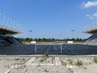 Košická futbalová aréna.