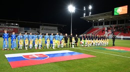 Slovenskí futbalisti do 21 rokov pred zápasom Slovensko U21 – Portugalsko U21 v Trenčíne (18.11.2024)