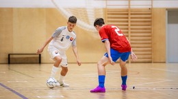 Slovenské futsalové nádeje vo svojej reprezentačnej premiére remizovali s českými rovesníkmi 3:3