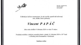 R.I.P Vincent Papáč