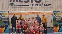 Víťazom II. ročníka zimného halového turnaja vo futbale prípraviek U11 sa stal FC Topoľčany "A".