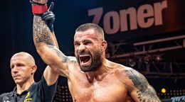 Karlos Vémola po výhre na Oktagon 17.