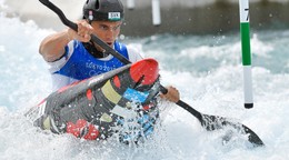 Slovenský reprezentant vo vodnom slalome Jakub Grigar.