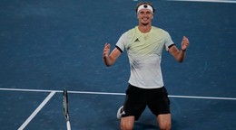Nemecký tenista Alexander Zverev triumfoval na OH v Tokiu 2020.