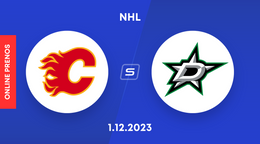 Calgary Flames - Dallas Stars: ONLINE prenos zo zápasu NHL.