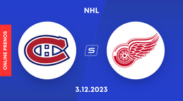Montreal Canadiens - Detroit Red Wings: Online prenos zo zápasu zámorskej NHL. 