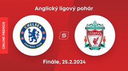 Chelsea FC - Liverpool FC: ONLINE prenos z finálového zápasu EFL Cupu. 