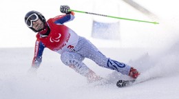 Marek Kubačka počas pretekov.