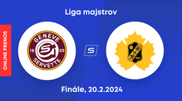 Servette Ženeva - Skelleftea AIK: ONLINE prenos z finále hokejovej Ligy majstrov.