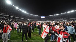 Oslavy Gruzínska po historickom postupe na EURO 2024