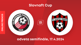 Železiarne Podbrezová - Spartak Trnava: ONLINE prenos zo semifinále Slovnaft Cupu.