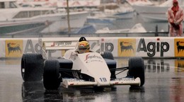 Ayrton Senna na monoposte Toleman