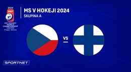 Česko - Fínsko: ONLINE prenos zo zápasu skupiny A na MS v hokeji 2024 v Česku.