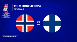 Nórsko - Fínsko: ONLINE prenos zo zápasu skupiny A na MS v hokeji 2024 v Česku. 
