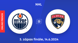 Edmonton Oilers - Florida Panthers: Sledujte s nami online prenos z tretieho finálového zápasu zámorskej NHL.